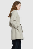 Classic Windproof Belted Hudson Trench