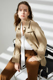 Classic Windproof Belted Hudson Trench