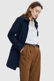 Classic Windproof Belted Hudson Trench