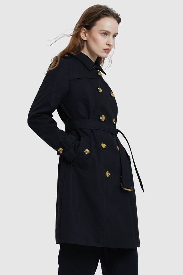 Double-Breasted Hudson Trench