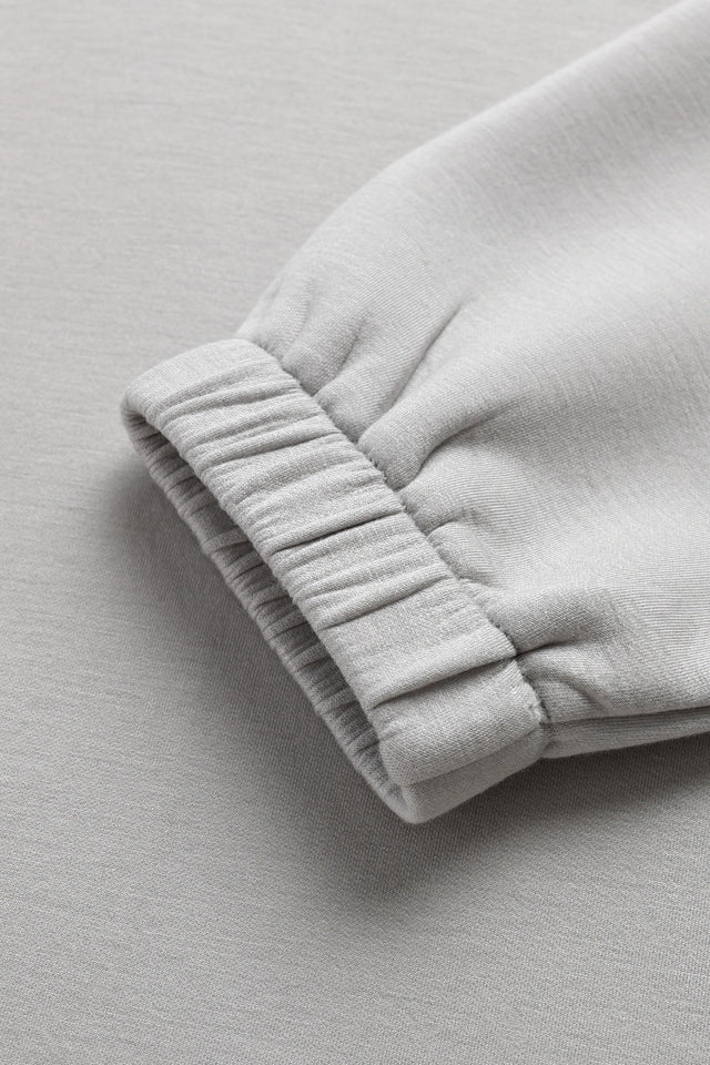 Full Zip Cropped Sweatshirt