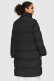 High Collar Long-sleeve Down Puffer Jacket