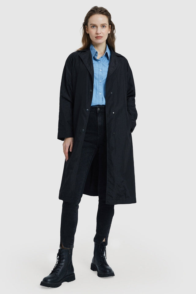 Lightweight Lapel Trench