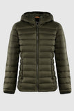 Lightweight Packable Down Jacket with Stand Collar with hood