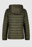 Lightweight Packable Down Jacket with Stand Collar with hood
