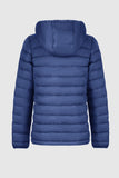 Lightweight Packable Down Jacket with Stand Collar with hood