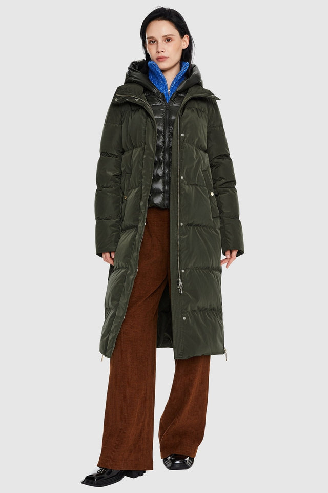 Long Maxi Puffer Thickened Down Jacket
