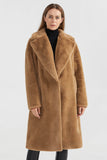 Oversized Long Sherpa Teddy Coat