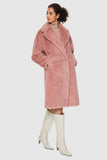 Oversized Long Sherpa Teddy Coat