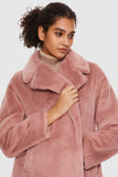 Oversized Long Sherpa Teddy Coat