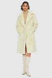 Oversized Long Sherpa Teddy Coat