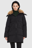Mid-Length Winter Thickened Puffer Down Jacket