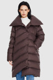 Oversized Collar Down Puffer Jacket