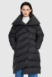 Oversized Collar Down Puffer Jacket