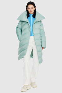 Oversized Collar Down Puffer Jacket