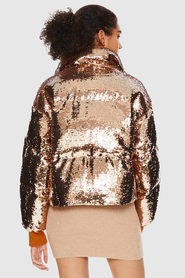 Puff-O® O-Lab Disco Sequin Down Jacket