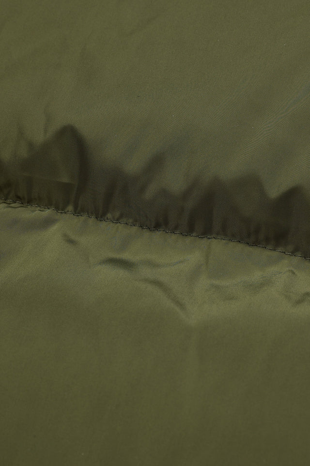 Two-Way Zipper Hooded Down Puffer Jacket