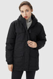 Warm Multiple Pockets Parka Down Jacket