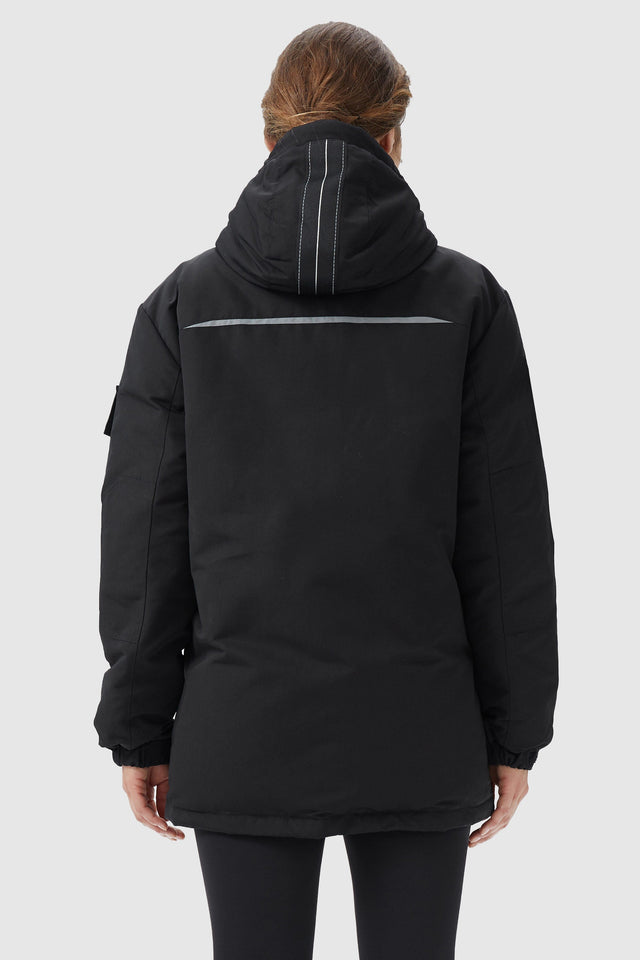 Warm Multiple Pockets Parka Down Jacket