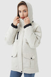 Warm Multiple Pockets Parka Down Jacket