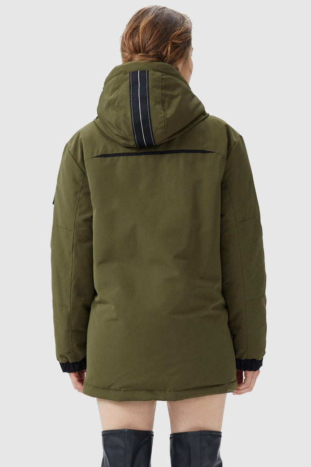 Warm Multiple Pockets Parka Down Jacket