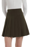 High Waisted Skirts A Line Pleated Skirt