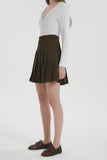 High Waisted Skirts A Line Pleated Skirt