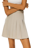 High Waisted Skirts A Line Pleated Skirt