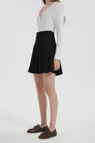 High Waisted Skirts A Line Pleated Skirt
