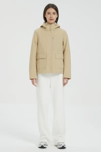 Hooded Lightweight Jacket Zip Up