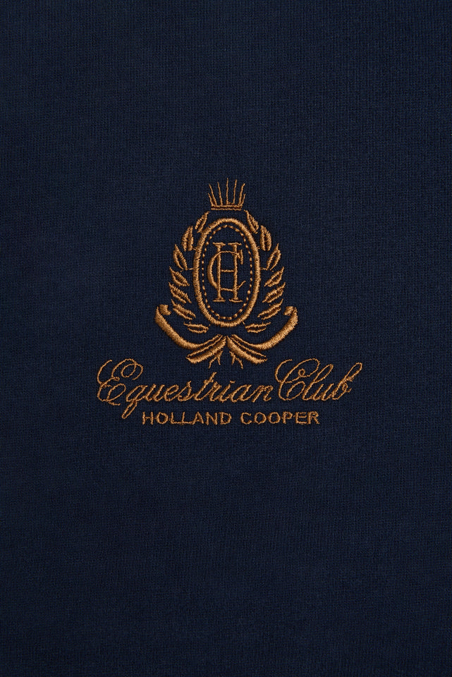 Relaxed Fit Crew Neck Sweat (Ink Navy)