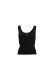 Ruby Knitted Vest (Black)