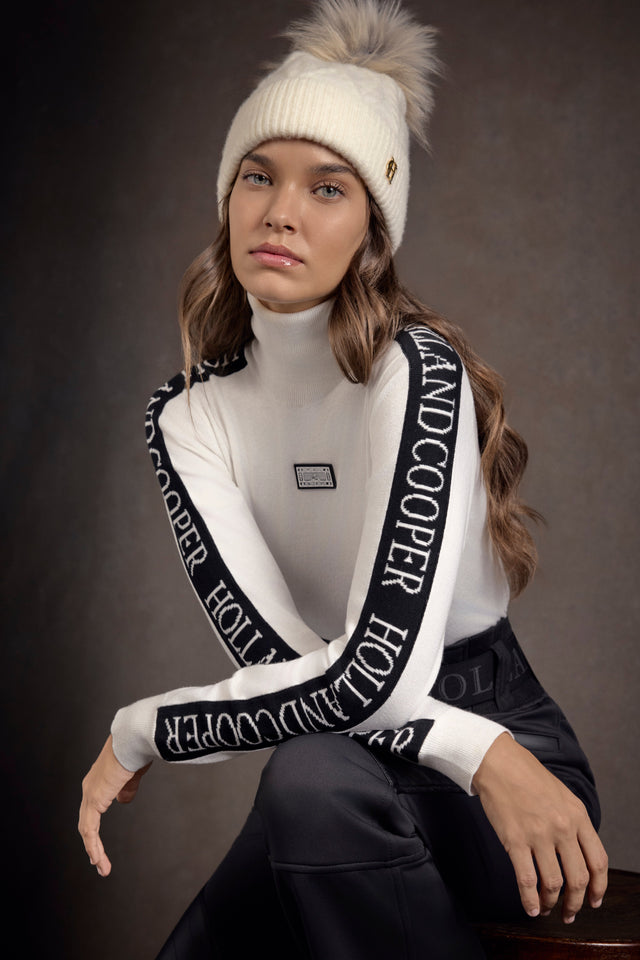 Thermal Ski Knit (White)