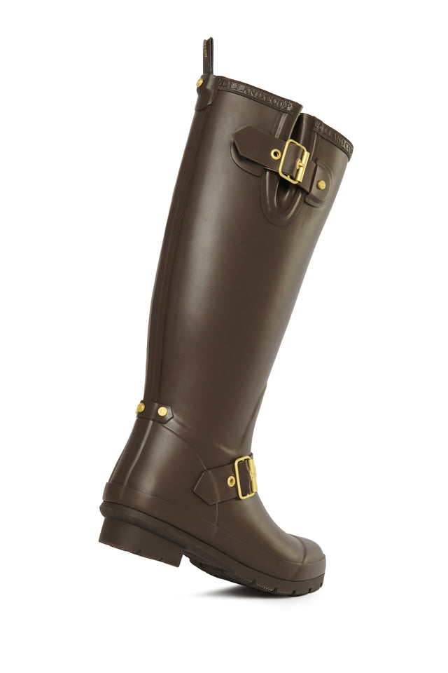 Sherpa Lined Regency Wellington (Chocolate Matte Gold)