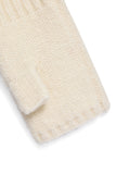 Sloane Fingerless Gloves (Cream)