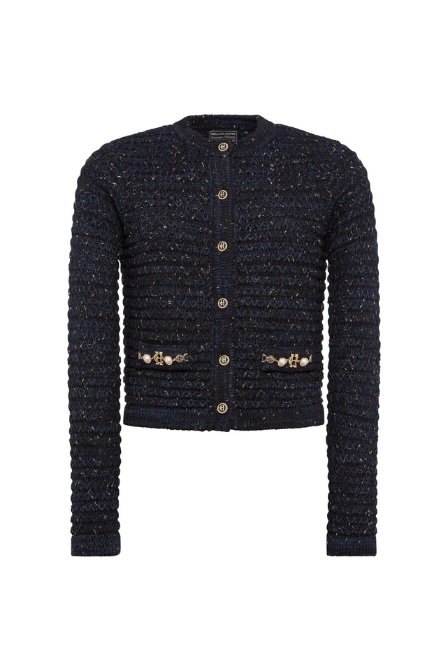 Sofia Knitted Jacket (Black)