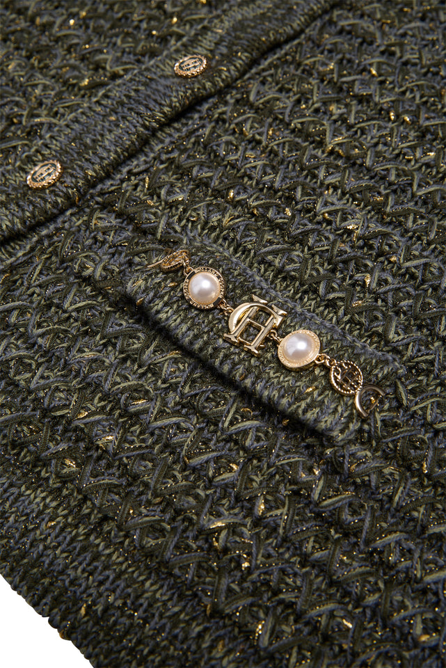 Sofia Knitted Jacket (Green)