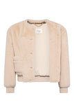 Teddy Bomber Jacket (Natural)