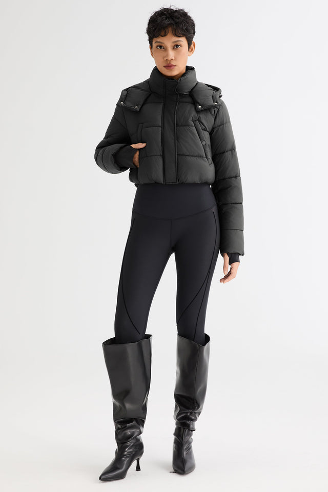 Urban Essential Cropped Lyrella Puffer Jacket