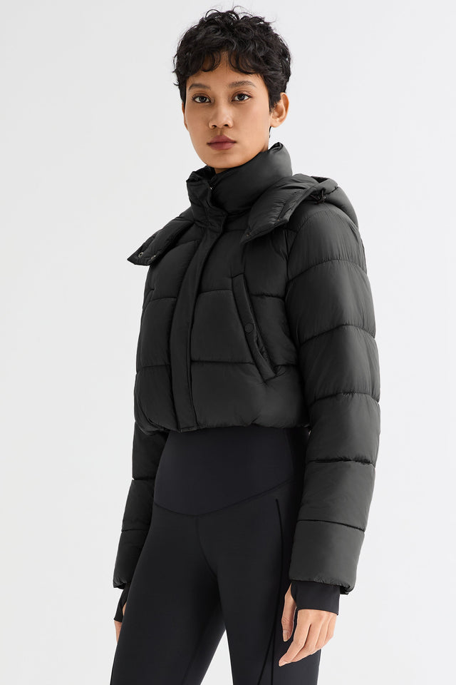 Urban Essential Cropped Lyrella Puffer Jacket