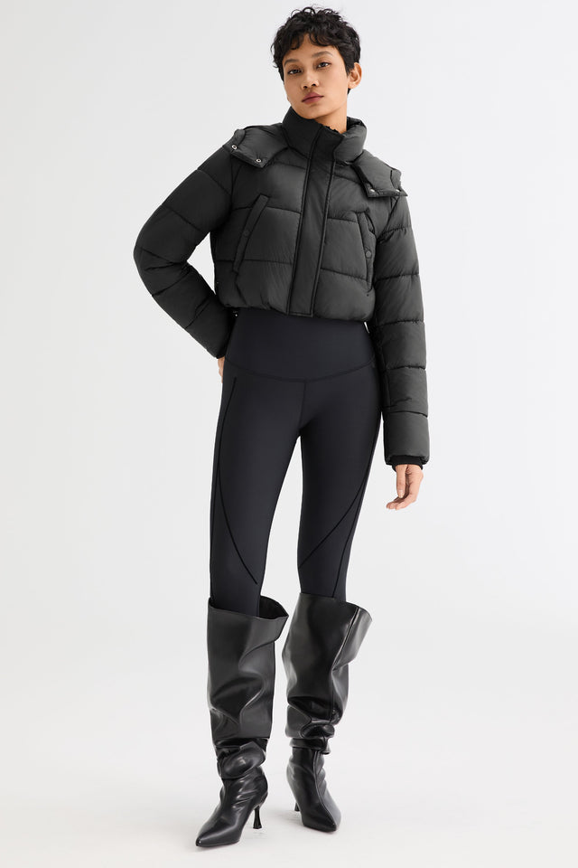 Urban Essential Cropped Lyrella Puffer Jacket