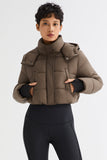 Urban Essential Cropped Lyrella Puffer Jacket