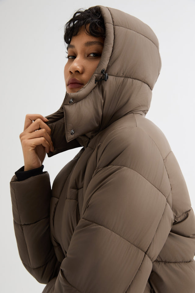 Urban Essential Cropped Lyrella Puffer Jacket