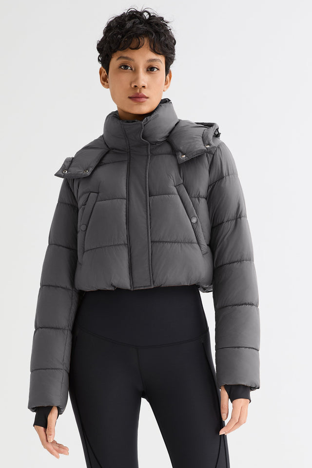 Urban Essential Cropped Lyrella Puffer Jacket