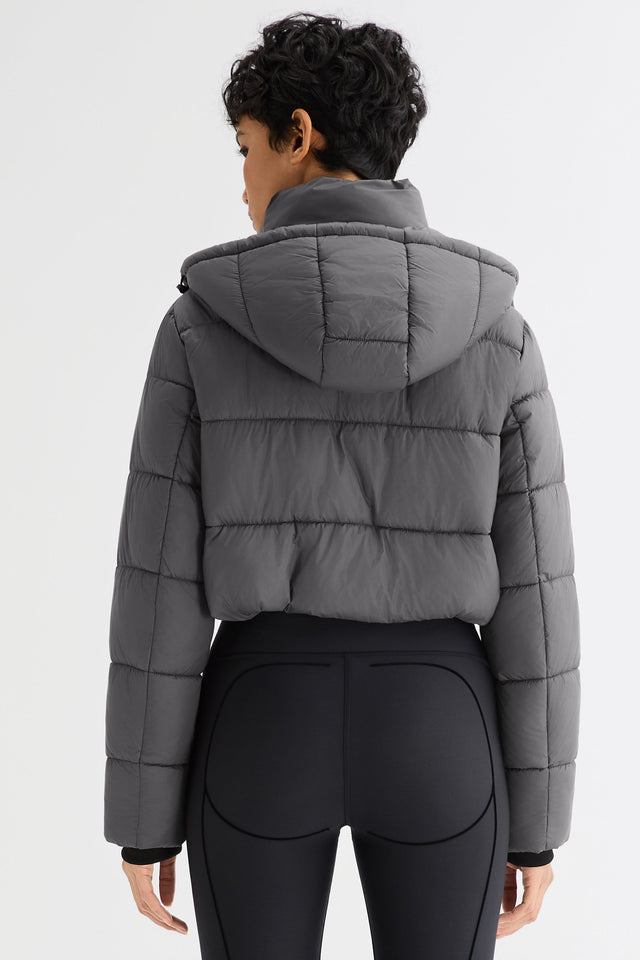 Urban Essential Cropped Lyrella Puffer Jacket