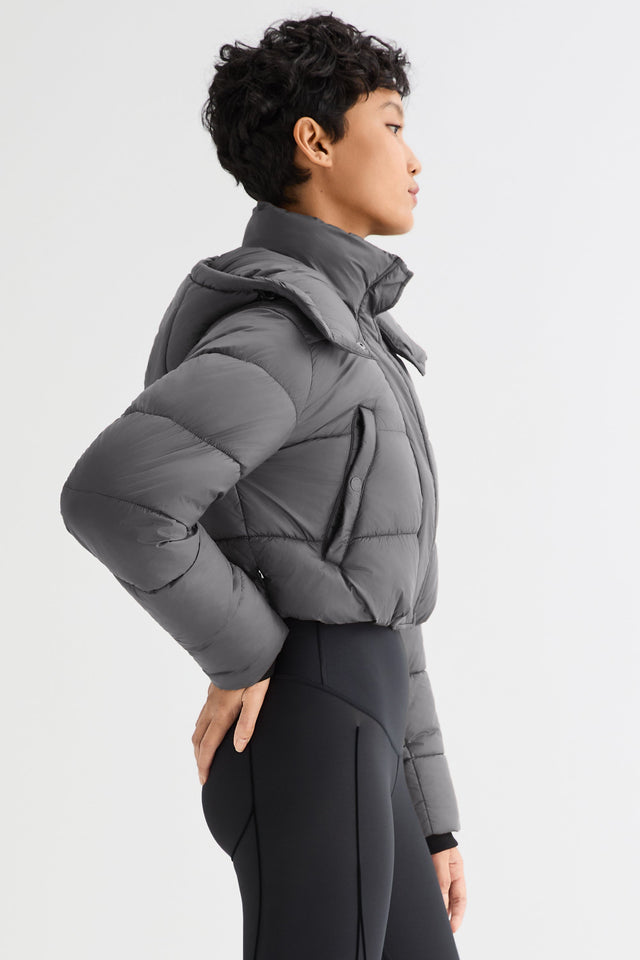 Urban Essential Cropped Lyrella Puffer Jacket