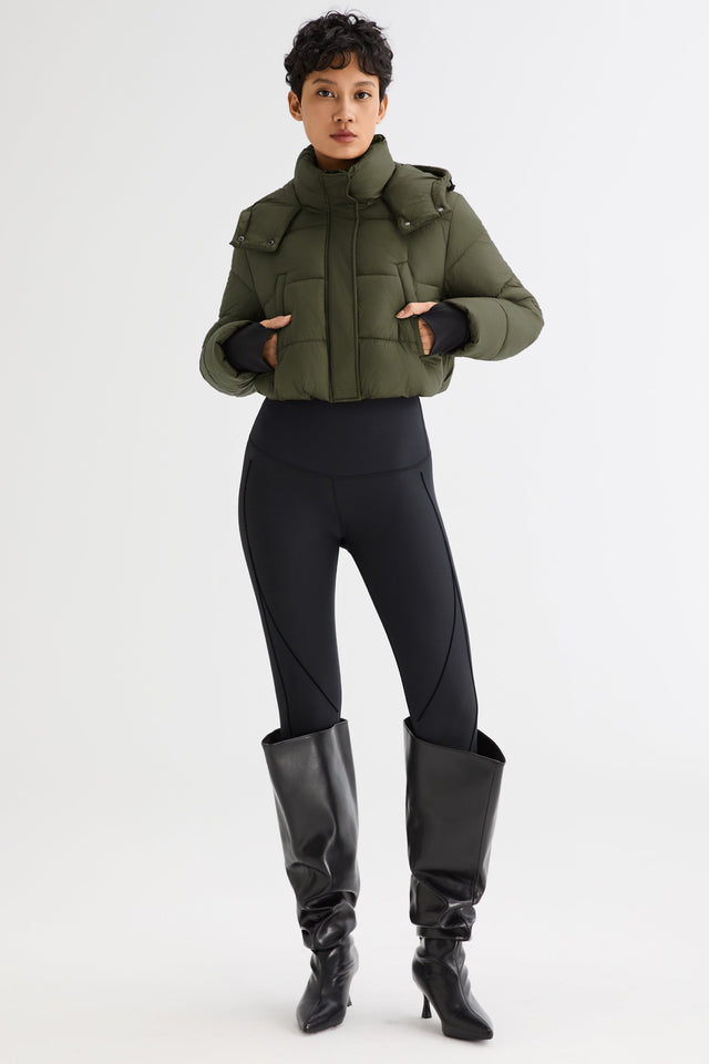 Urban Essential Cropped Lyrella Puffer Jacket
