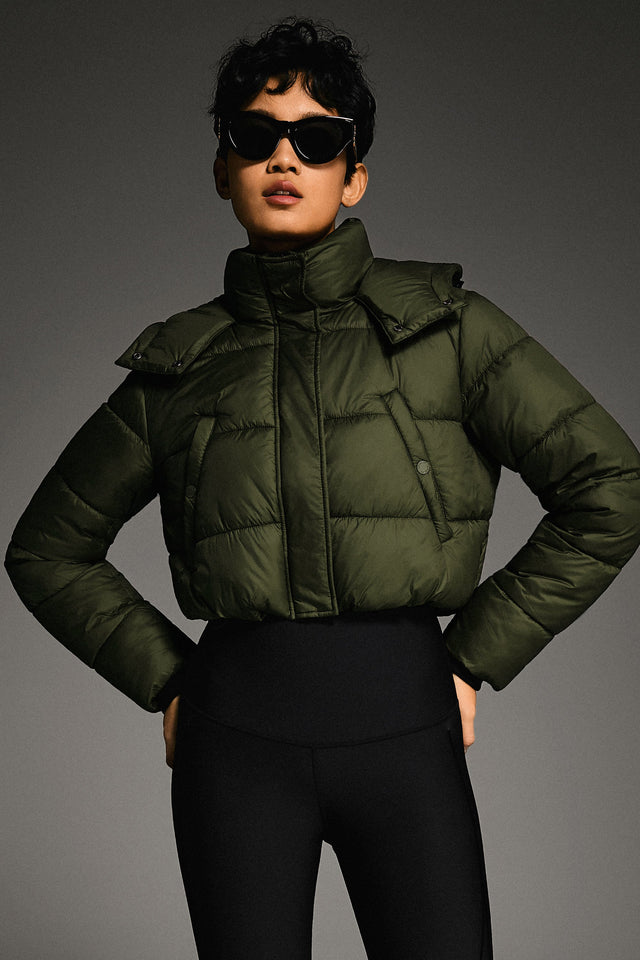 Urban Essential Cropped Lyrella Puffer Jacket