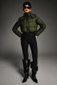 Urban Essential Cropped Lyrella Puffer Jacket