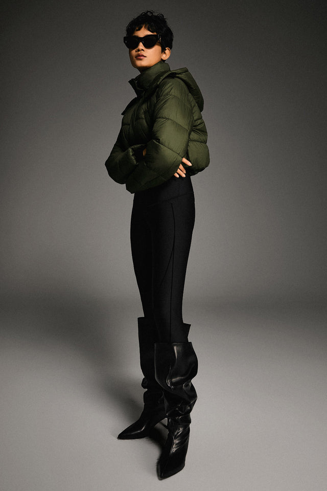 Urban Essential Cropped Lyrella Puffer Jacket